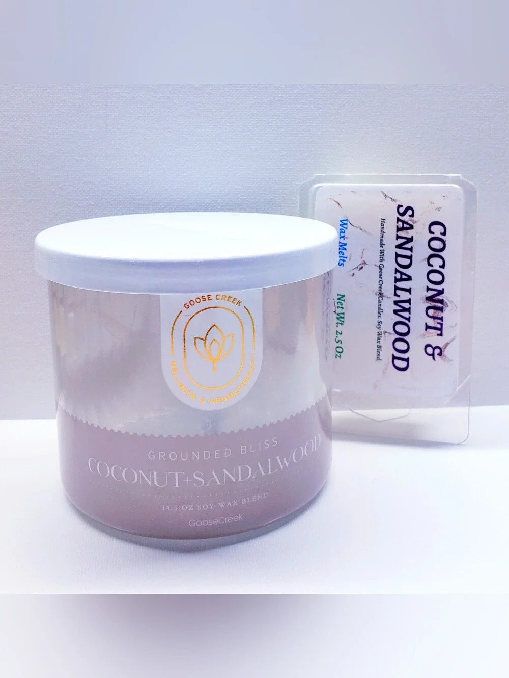 COCONUT & SANDALWOOD -Goose Creek Candle Wax Melts- $8 per pack